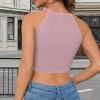 Women's Letter Print Casual Tank Top Custom Personalized Women's Casual Tank Top