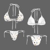 效果图 Custom Individualized Women's Halter String Bikini Set