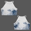 Women's Tie Dye Casual Tank Top Custom Personalized Women's Casual Tank Top