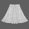 Women's Polka Dot Elastic Waist Pocket Maxi Skirt Custom Personalized Women's Elastic Waist Pocket Maxi Skirt