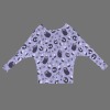 Women's Halloween Theme Casual Long Batwing Sleeve Off Shoulder Sweater Custom Personalized Casual Long Batwing Sleeve Off Shoulder Sweater