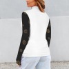 Women's New Year Turtleneck Slim Long Sleeve T-Shirt Custom Personalized Women's Turtleneck Slim Long Sleeve T-Shirt