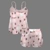 Women's Cartoon V-Neck Cami Pajama Sets Custom Specialized Women's V-Neck Cami Pajama Sets