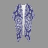Women's Paisley Print Long Cover Up Custom Specialized Women's Long Cover Up