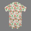 Women's Floral Print Side Pocket Lapel Button Shirt Dress Custom Personalized Side Pocket Lapel Button Shirt Dress