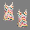 Women's Striped Spaghetti Strap Tank Top Custom Specialized Women's Spaghetti Strap Tank Top