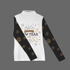 Women's New Year Turtleneck Slim Long Sleeve T-Shirt Custom Personalized Women's Turtleneck Slim Long Sleeve T-Shirt