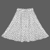 Women's Polka Dot Elastic Waist Pocket Maxi Skirt Custom Personalized Women's Elastic Waist Pocket Maxi Skirt